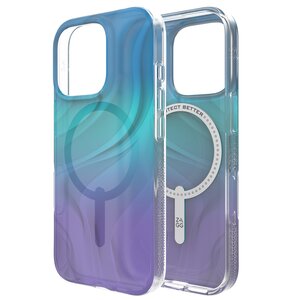 Etui ZAGG Milan Snap Magsafe Deep Aurora do Apple iPhone 16 Pro Wielokolorowy