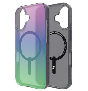 Etui ZAGG Milan Snap Magsafe Raven Feather do Apple iPhone 16 Wielokolorowy