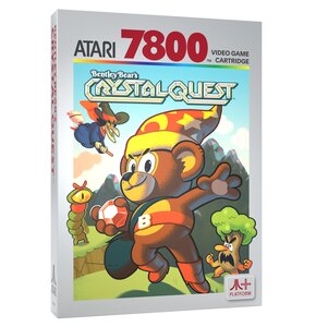 Bentley Bear's Crystal Quest Gra ATARI 7800+