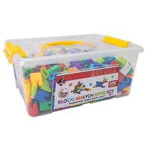 Klocki plastikowe ASKATO Klocki małych geniuszy Cegiełki 123905
