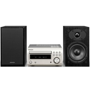 Wieża DENON D-M41 DAB+ Srebrno-czarny