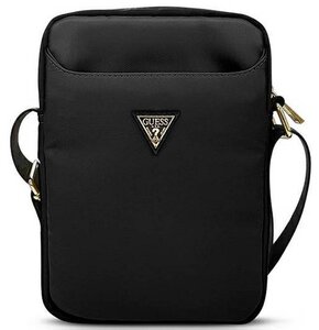 Torba na tablet GUESS Nylon Triangle Logo Czarny