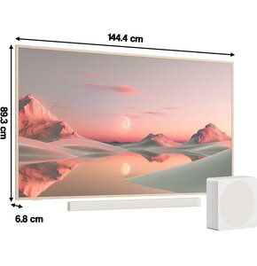 Telewizor TCL 65 A300 PRO NXTVision 65" QLED 4K 144 Hz Google TV AUDIO BANG & OLUFSEN