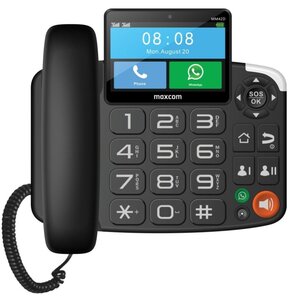 Telefon MAXCOM MM42D SE Czarny