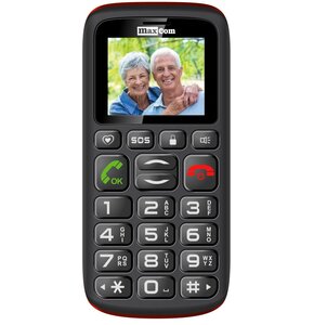 Telefon MAXCOM MM428 Czarny Light