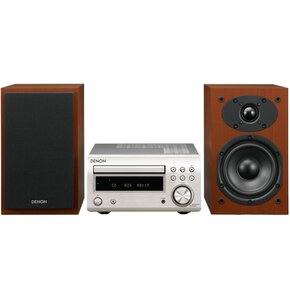 Wieża DENON D-M41 Srebrno-wiśniowy