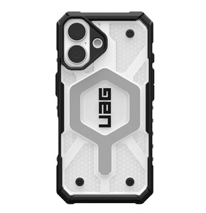 Etui UAG Pathfinder Clear MagSafe do Apple iPhone 16 Szary transparentny