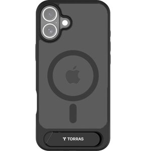 Etui TORRAS Pstand do Apple iPhone 16 Czarny