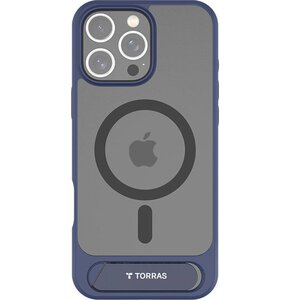Etui TORRAS Pstand do Apple iPhone 16 Pro Niebieski