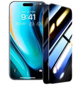 Szkło prywatyzujące TORRAS Install Master Privacy do Apple iPhone 16 Pro Max