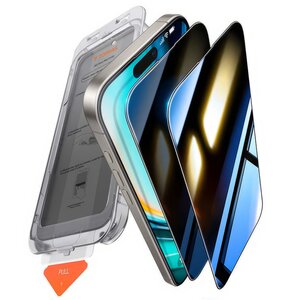 Szkło prywatyzujące TORRAS Install Master Privacy do Apple iPhone 16