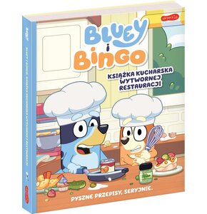 Książka Bluey i Bingo Książka kucharska Wytwornej Restauracji (twarda okładka)