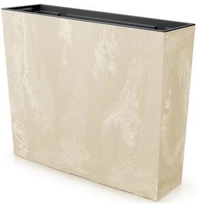 Doniczka PROSPERPLAST Urbi Case Beton Effect (77 x 68.5 x 23.5 cm) 100L Kremowy