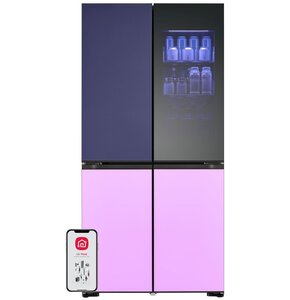 Lodówka LG GMV960NNME MoodUp InstaView No Frost 179cm Srebrna