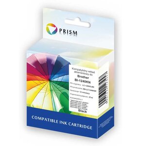 Tusz PRISM do Brother LC-1220BK / LC-1240BK / LC-1280XLBK Czarny 27 ml ZBI-LC1240KNP