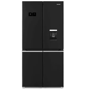Lodówka SHARP SJ-NFA35IHDBD-EU No Frost 179cm Czarna Side by Side Podajnik wody Advanced Fresh