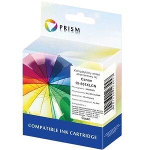 Tusz PRISM do Canon CLI-551XL Błękitny 12.5 ml ZCI-551XLCNP