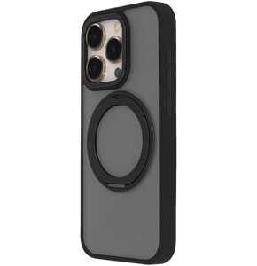 Etui TECTO SHIELD Secure Spinning Mag do Apple iPhone 15 Pro Czarny