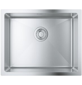 Zlewozmywak jednokomorowy GROHE K700U 31574SD1 Stalowy 45x55