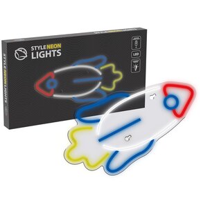 Neon LED MANTA SNL91MT Rakieta