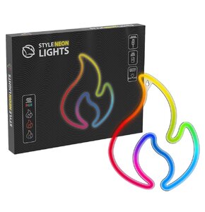 Neon LED MANTA SNL58RGB Płomień