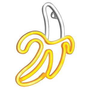Neon LED MANTA SNL01WHT Banan