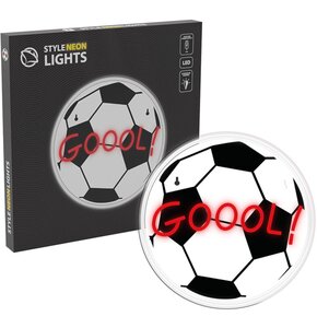 Neon LED MANTA SNL110WH Piłka