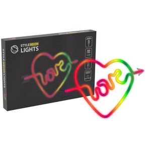 Neon LED MANTA SNL59RGB Serce Love