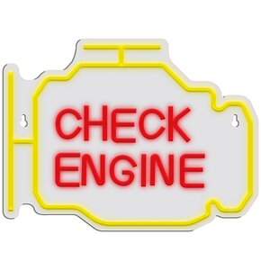 Neon LED MANTA SNL94YE Check Engine
