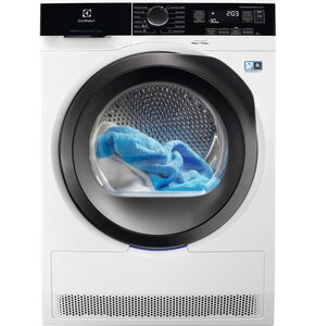 Suszarka ELECTROLUX MEW9H178BP z pompą ciepła 900 CycloneCare 8 kg Woolmark Blue