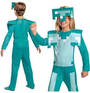 Strój karnawałowy DISGUISE Minecraft Diamentowa Zbroja 127-136 cm