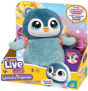 Zabawka interaktywna COBI Little Live Pets Chodzący Pingwinek MO-26535