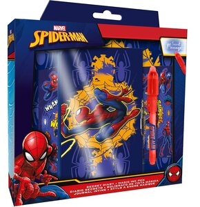 Pamiętnik KIDS EUROSWAN Spider-Man z magicznym długopisem SP50069