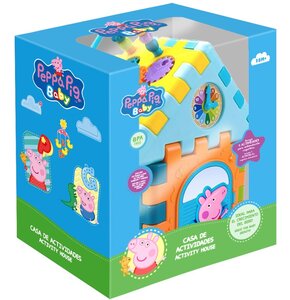 Zabawka edukacyjna KIDS EUROSWAN Domek aktywności Świnka Peppa z efektami dźwiękowymi PP17087