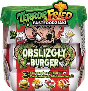 Zestaw figurek COBI Terror Fried Obślizgły burger CHA-08092