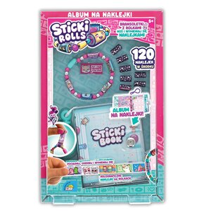 Zestaw kreatywny COBI Sticky Rolls + Album SCT-SR200