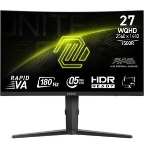 Monitor MSI MAG 275CQPF 27" 2560x1440px 180Hz 0.5 ms [GTG] Curved