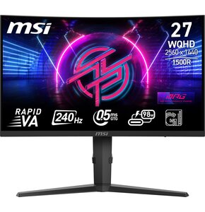 Monitor MSI MPG 275CQRXF 27" 2560x1440px 240Hz 0.5 ms [GTG] Curved
