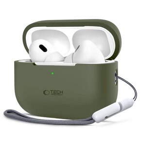Etui na słuchawki TECH-PROTECT Silicone do Apple Airpods Pro 1/2 Zielony