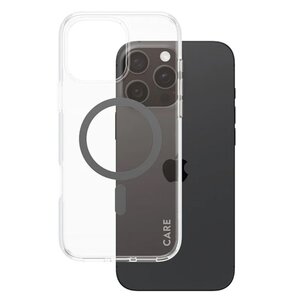 Etui PANZERGLASS Flagship MagSafe do Apple iPhone 16 Pro Max Przezroczysto-czarny