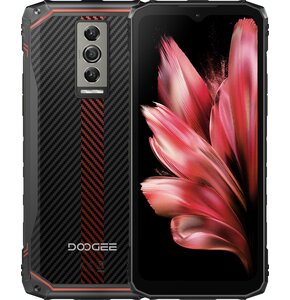 Smartfon DOOGEE Blade 10 4/128GB 6.56" 90Hz Czarno-czerwony