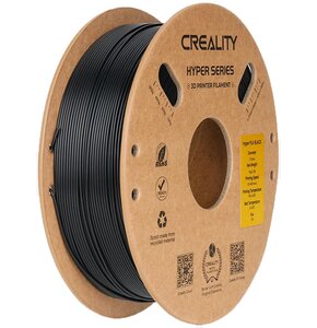 Filament CREALITY Hyper PLA, Średnica 1.75 mm, 1 kg Czarny