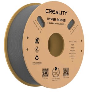 Filament CREALITY Hyper PLA, Średnica 1.75 mm, 1 kg Szary