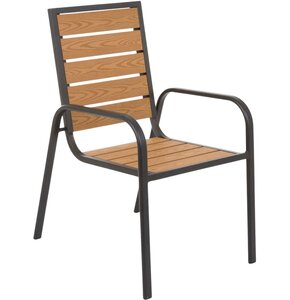 Krzesło ogrodowe PATIO Solar Brązowy