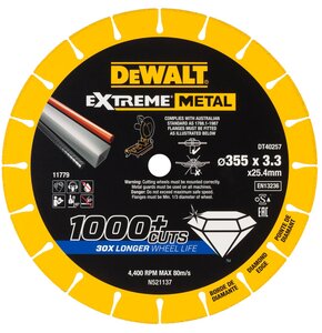 Tarcza diamentowa DEWALT Extreme 355 mm