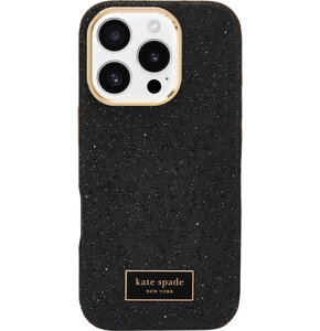 Etui KATE SPADE NEW YORK Crystal Pave MagSafe do Apple iPhone 16 Pro Czarny
