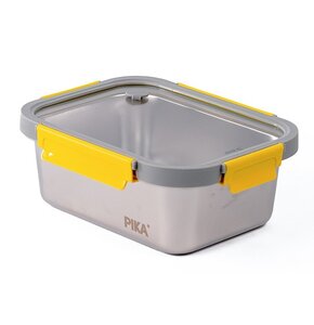 Pojemnik stalowy PIKA MetalShock 1780 ml Srebrno-przezroczysty