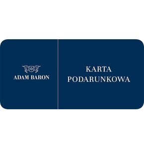 Karta podarunkowa ADAM BARON 1000 zł