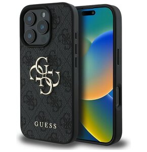 Etui GUESS 4G Big Logo do Apple iPhone 16 Pro Czarny