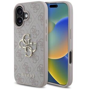 Etui GUESS 4G Big Logo do Apple iPhone 16 Różowy